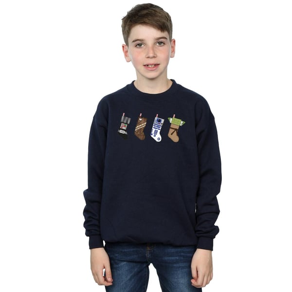 Star Wars Boys Christmas Stockings Sweatshirt