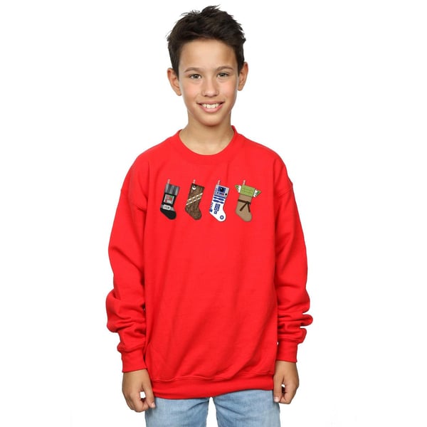 Star Wars Boys Christmas Stockings Sweatshirt