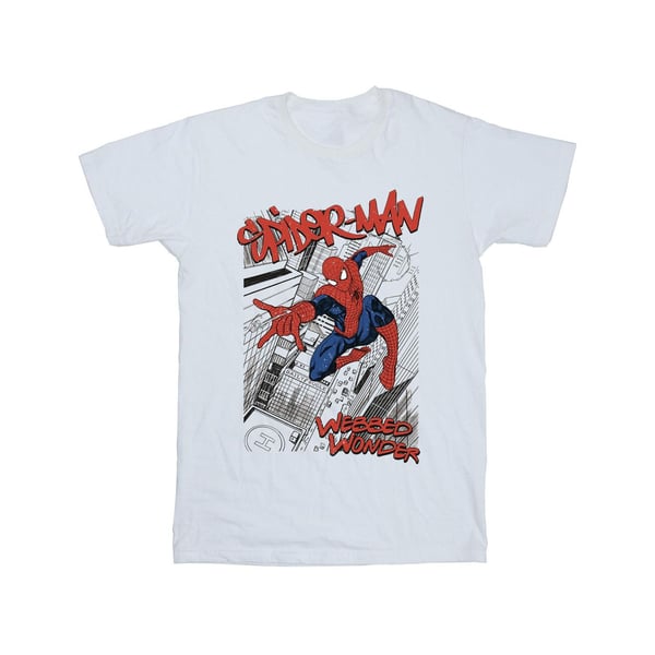 Marvel Boys Spider-Man Sketch City T-Shirt