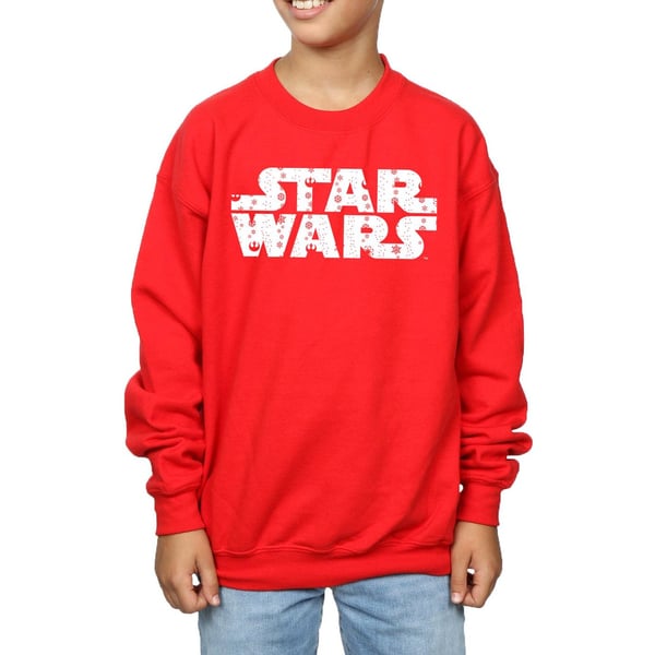 Star Wars Boys Christmas Logo Sweatshirt