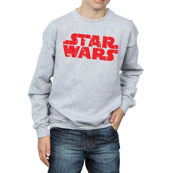 Star Wars Boys Christmas Logo Sweatshirt