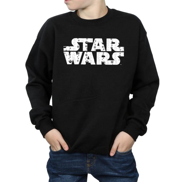 Star Wars Boys Christmas Logo Sweatshirt