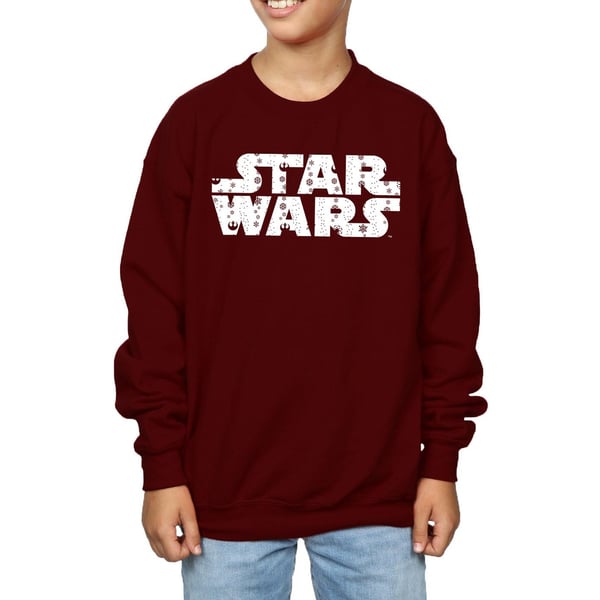 Star Wars Boys Christmas Logo Sweatshirt