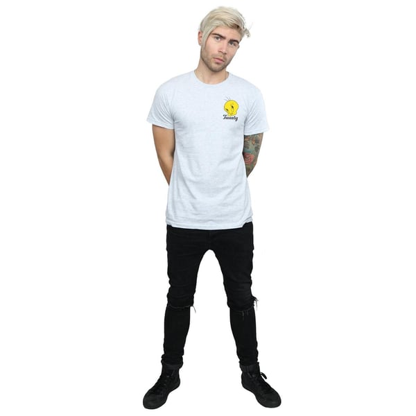 Looney Tunes Mens Tweety Pie Head T-Shirt