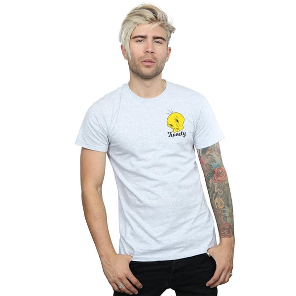 Looney Tunes Mens Tweety Pie Head T-Shirt