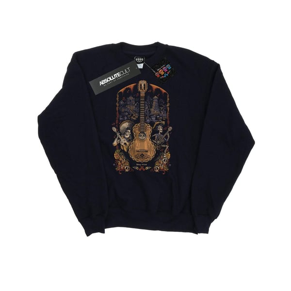 Disney Womens/Ladies Coco Guitar Poster Sweatshirt