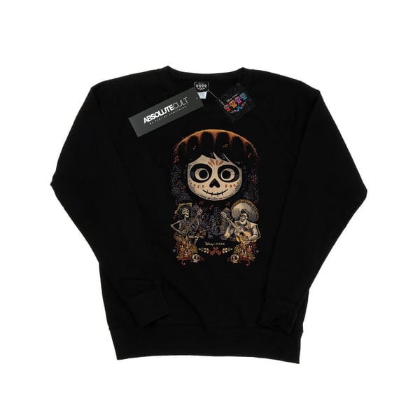 Disney Womens/Ladies Coco Miguel Face Poster Sweatshirt