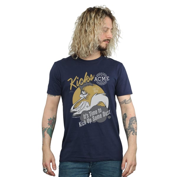 Looney Tunes Mens Road Runner Kicks T-Shirt