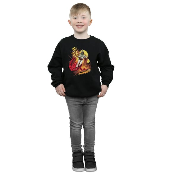 Star Wars Boys Boba Fett Rocket Powered Sweatshirt