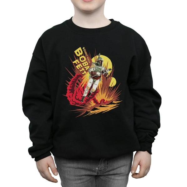 Star Wars Boys Boba Fett Rocket Powered Sweatshirt