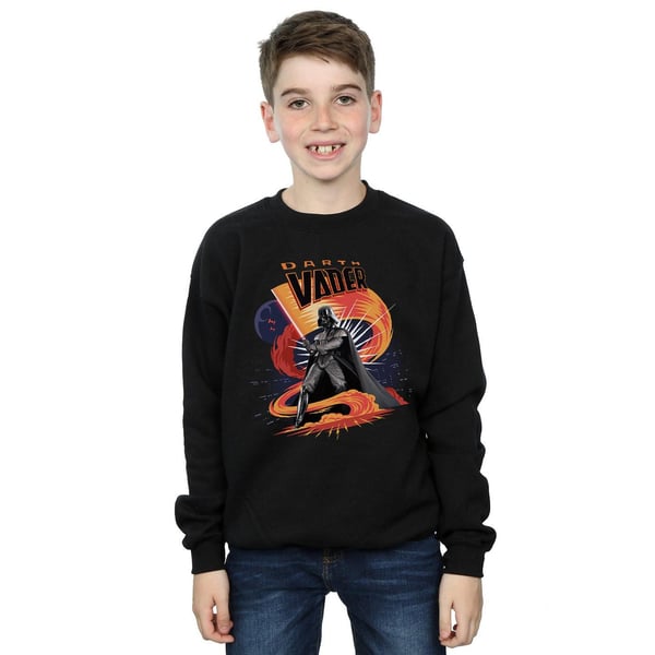 Star Wars Boys Darth Vader Swirling Fury Sweatshirt