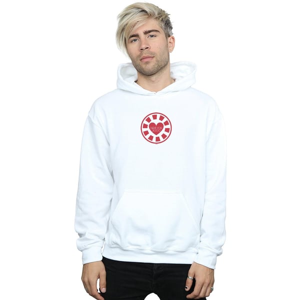Marvel Mens Avengers Endgame I Love You 3000 Tony Stark Heart Hoodie