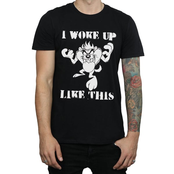 Looney Tunes Mens Taz I Woke Up Like This T-Shirt