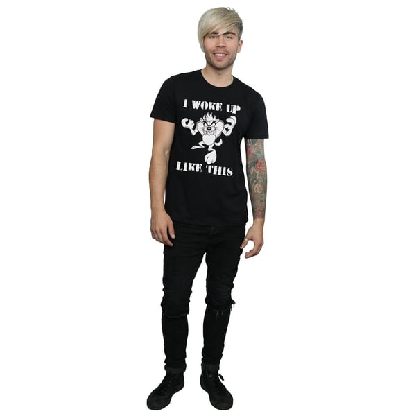 Looney Tunes Mens Taz I Woke Up Like This T-Shirt