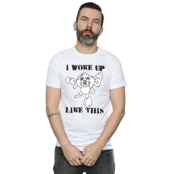 Looney Tunes Mens Taz I Woke Up Like This T-Shirt