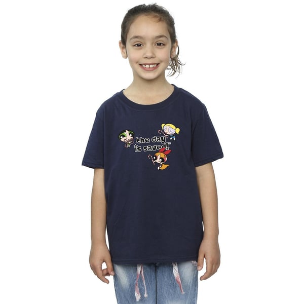 The Powerpuff Girls Girls The Day Is Saved Cotton T-Shirt