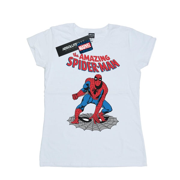 Marvel Dam/Kvinnor The Amazing Spider-Man T-shirt i bomull