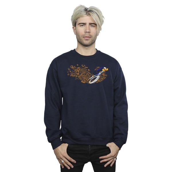 Looney Tunes Mens ACME Doodles Road Runner Sweatshirt