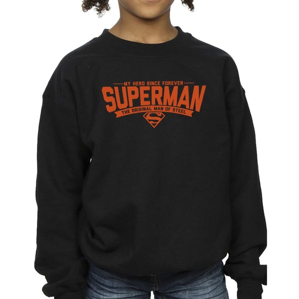 DC Comics Girls Superman Hero Dad Sweatshirt