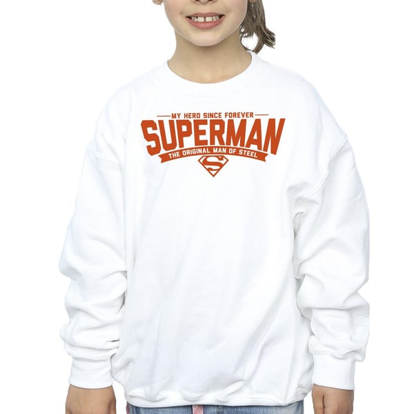 DC Comics Girls Superman Hero Dad Sweatshirt
