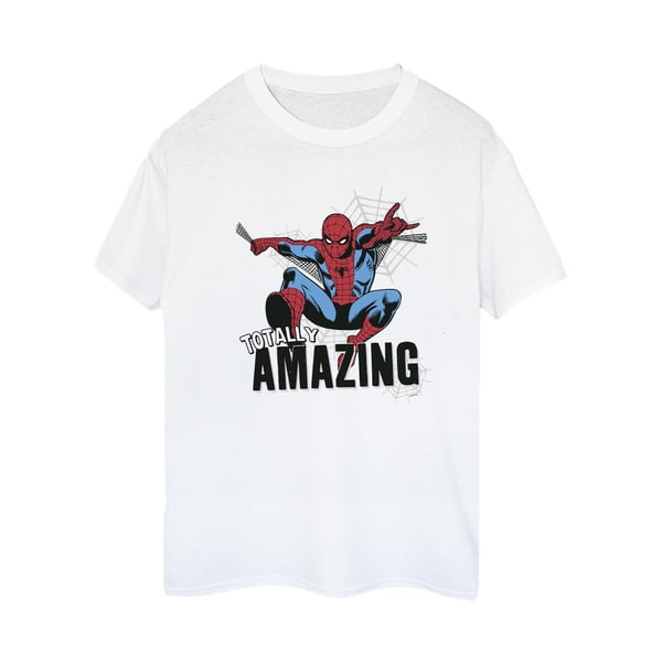 Marvel Naiset/Naiset Hämähäkkimies Amazing Puuvillainen Boyfriend T-paita