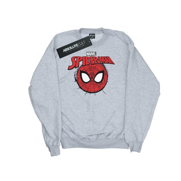 Marvel Girls Spider-Man Logo Huvud Tröja
