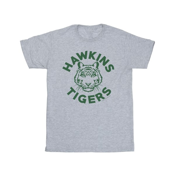 Netflix Boys Stranger Things Hawkins Tigers T-paita