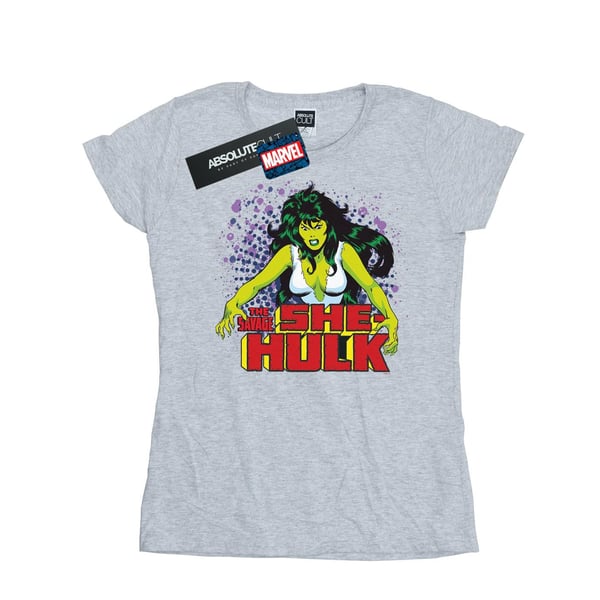 Marvel Naiset/Naisten The Savage She-Hulk puuvillainen T-paita