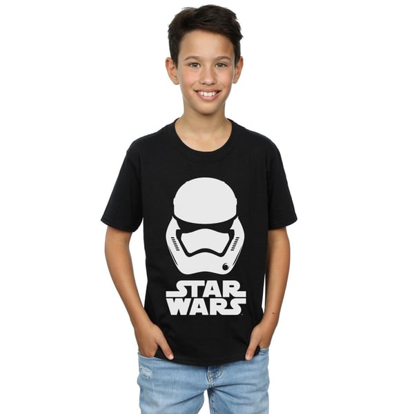 Star Wars Boys Force Awakens Stormtrooper Helmet T-Shirt