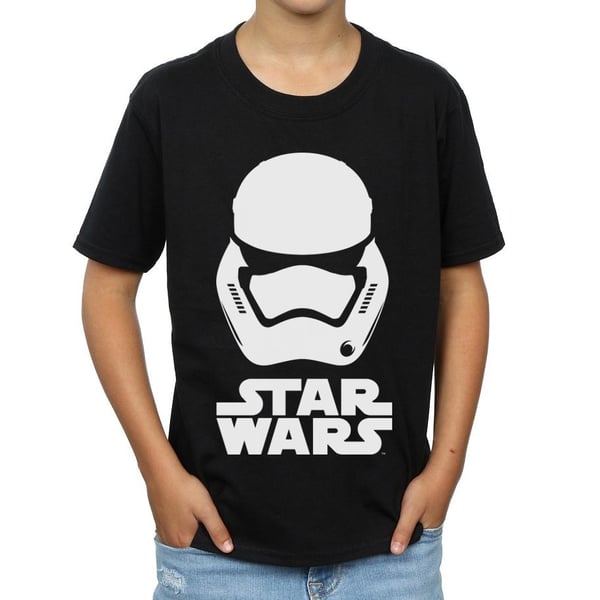 Star Wars Boys Force Awakens Stormtrooper Helmet T-Shirt