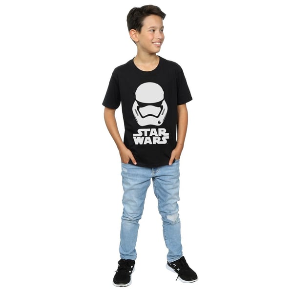 Star Wars Boys Force Awakens Stormtrooper Helmet T-Shirt