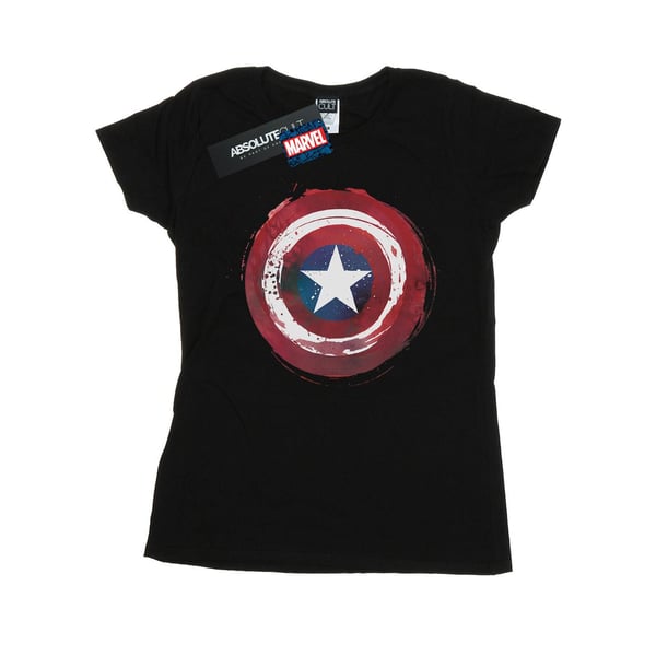 Marvel Dam/Dam Captain America Splatter Shield T-shirt i bomull