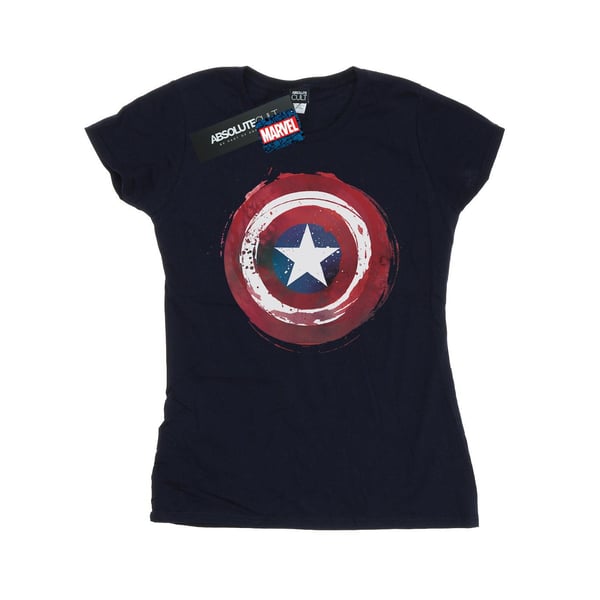 Marvel Dam/Dam Captain America Splatter Shield T-shirt i bomull