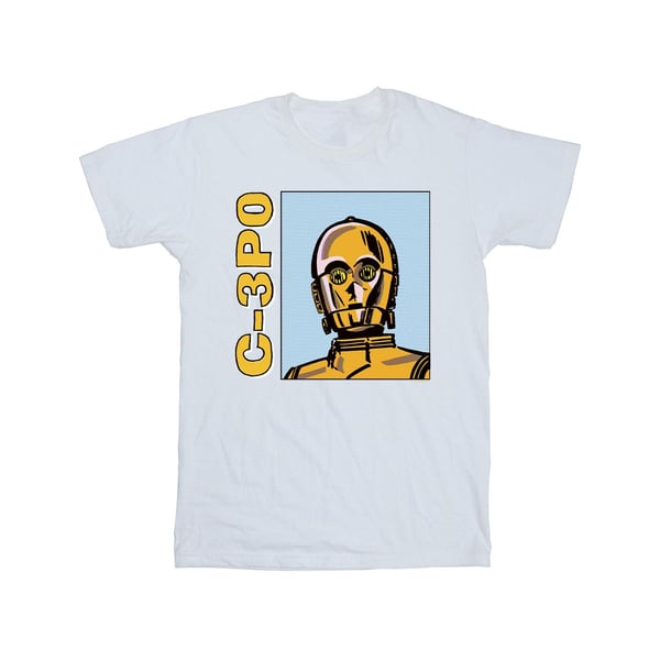 Star Wars Boys C3PO Line Art T-Shirt