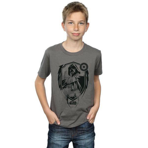Star Wars Boys Darth Vader Shield T-Shirt