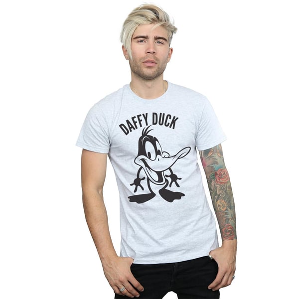 Looney Tunes Mens Daffy Duck Large Head T-Shirt