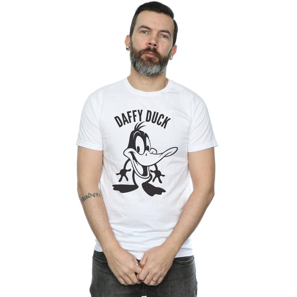 Looney Tunes Mens Daffy Duck Large Head T-Shirt