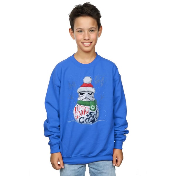 Star Wars Boys Stormtrooper Up To Snow Good Sweatshirt