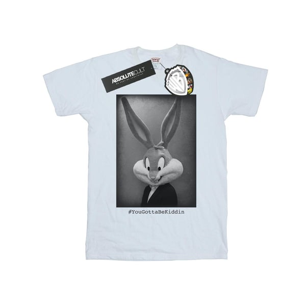Looney Tunes Mens Bugs Bunny Yougottabekiddin T-Shirt