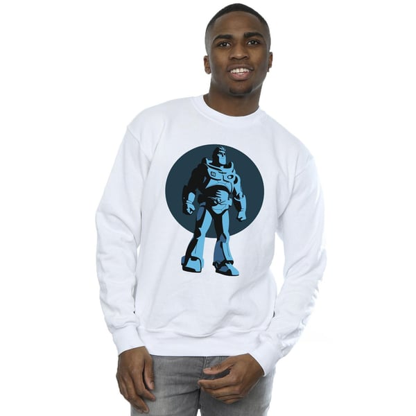 Disney Mens Lightyear Buzz Standing Circle Sweatshirt