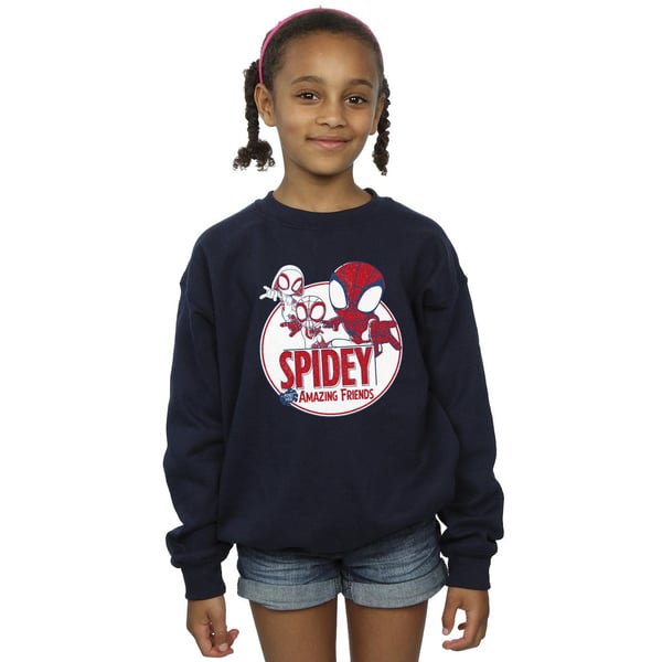 Marvel Girls Spidey And His Amazing Friends Circle Sweatshirt