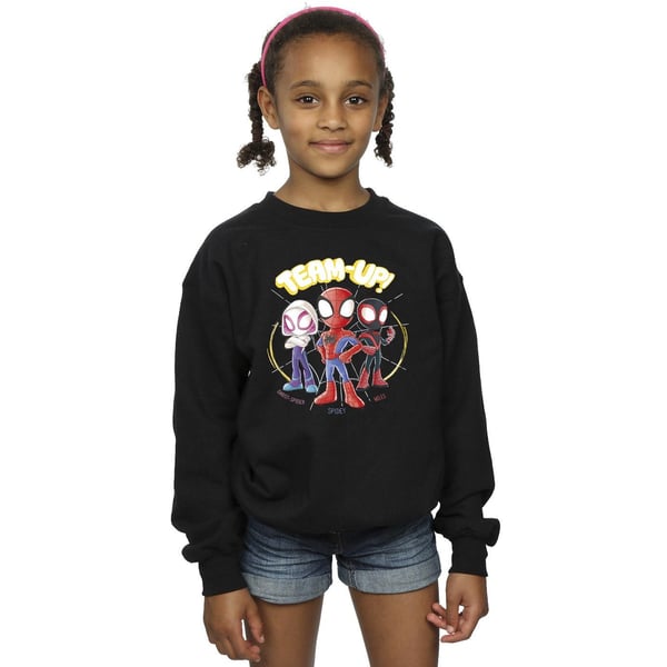 Marvel Girls Spidey And His Amazing Friends Sketch Sweatshirt