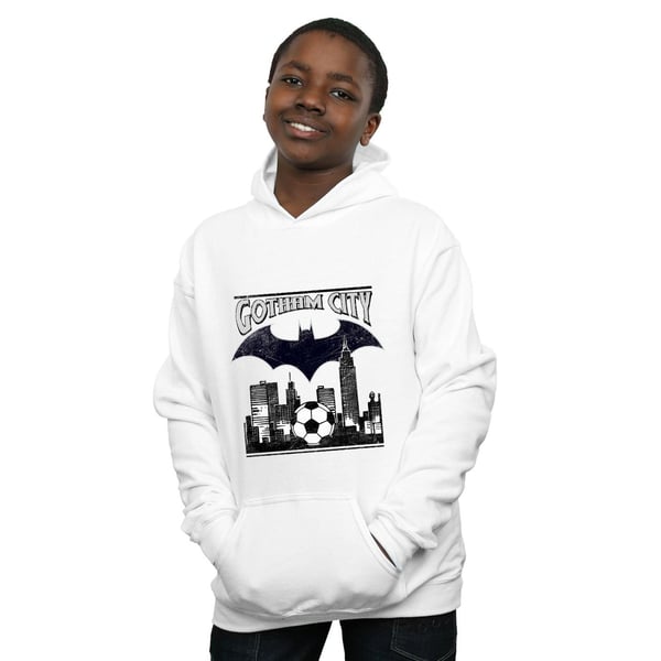 DC Comics Boys Batman Football Gotham City Hoodie