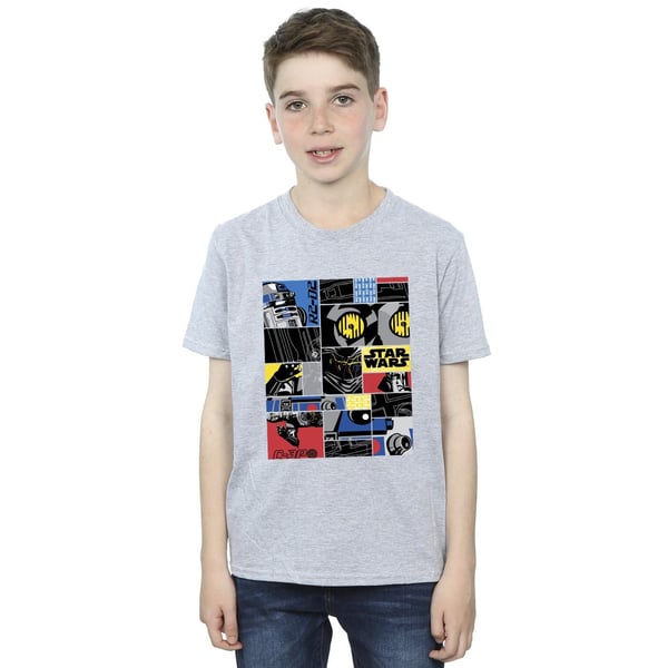 Star Wars Boys Droid Montage T-Shirt