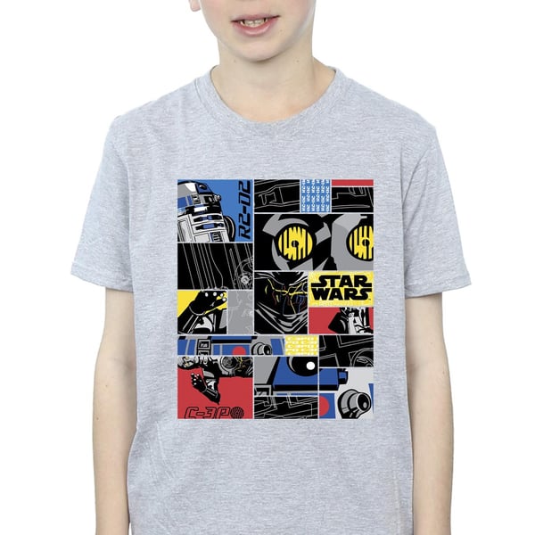 Star Wars Boys Droid Montage T-Shirt