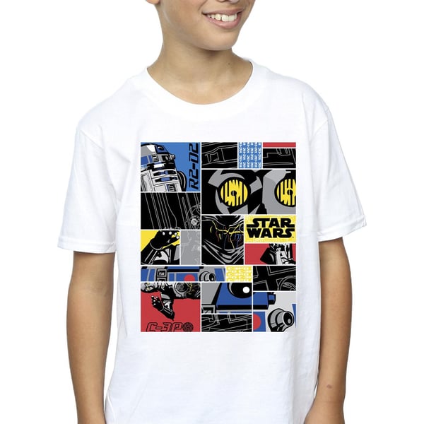 Star Wars Boys Droid Montage T-Shirt