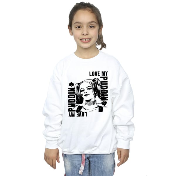 DC Comics Girls Suicide Squad Harley Love Puddin Sweatshirt