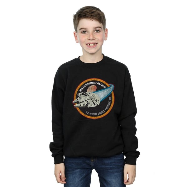 Star Wars Boys Millennium Falcon Badge Sweatshirt