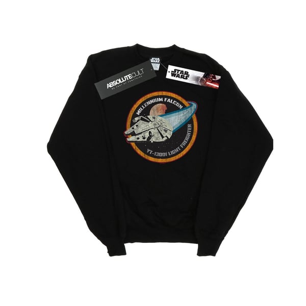 Star Wars Boys Millennium Falcon Badge Sweatshirt