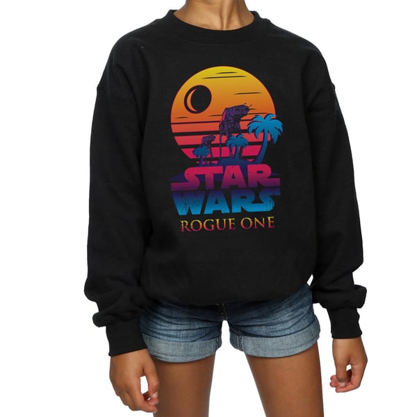 Star Wars Girls Rogue One Logo Sunset Sweatshirt